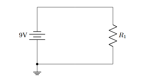 Single Resistor Circuit